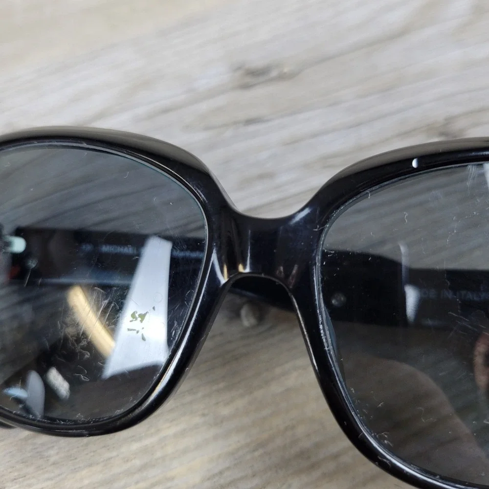 Michael Kors Sunglasses MKS677 Manhattan 001 Black Chain Women 130mm FRAMES ONLY
